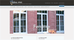 Desktop Screenshot of ideal-pvc.com