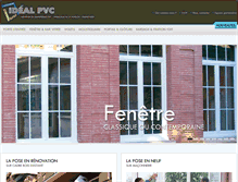 Tablet Screenshot of ideal-pvc.com